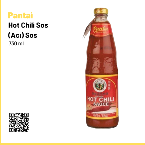 Pantai Hot Chili Sos (Acı) Sos 730 ml