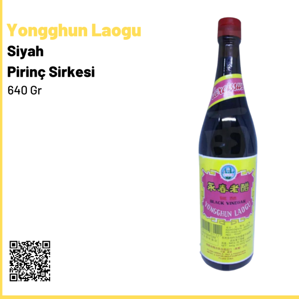 Yongghun Laogu Siyah Pirinç Sirkesi 640 G
