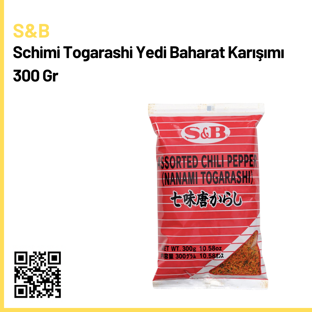 S&B Schimi Togarashi Yedi Baharat Karışımı 300 Gr