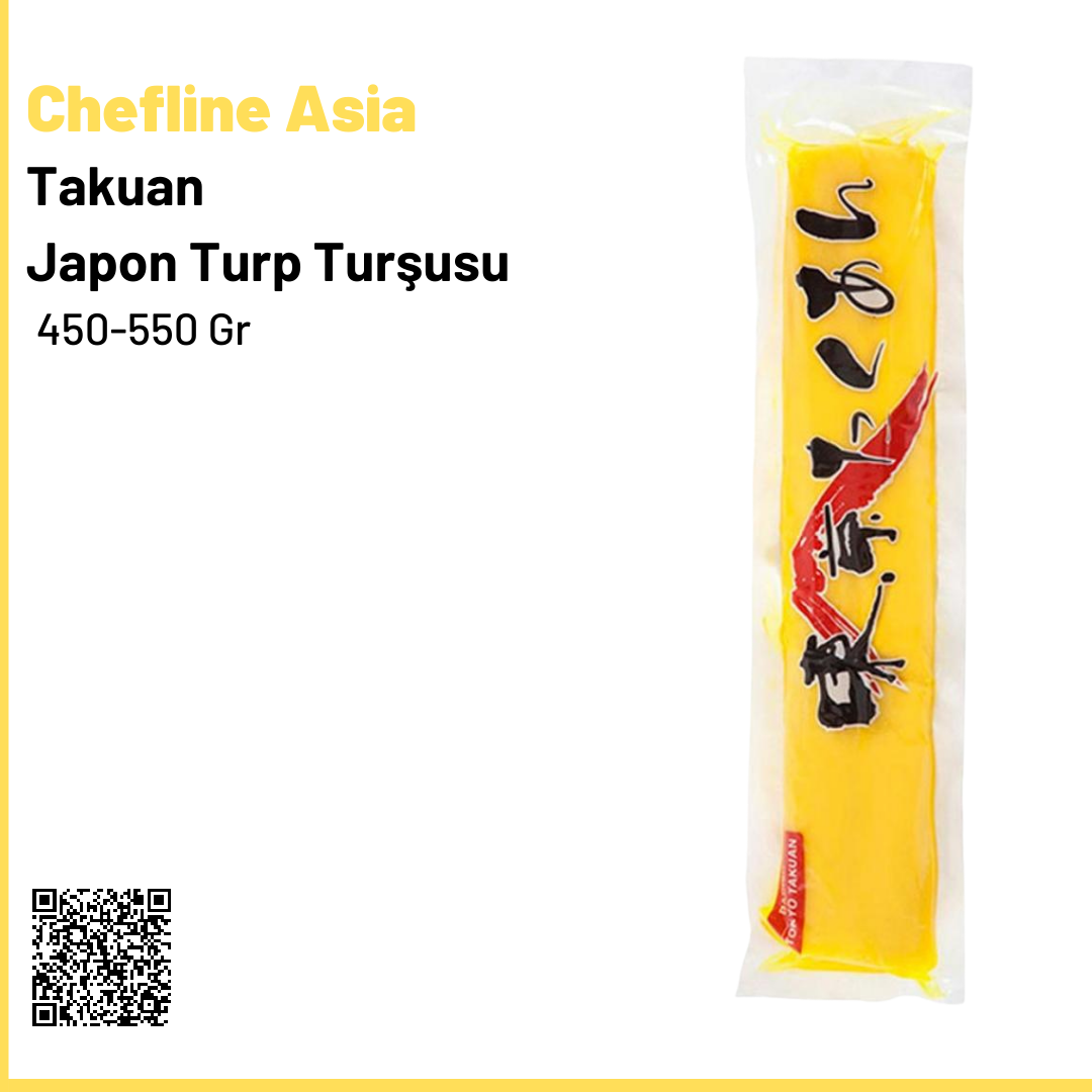 Chefline Asia Takuan Japon Turp Turşusu 450-550 gr