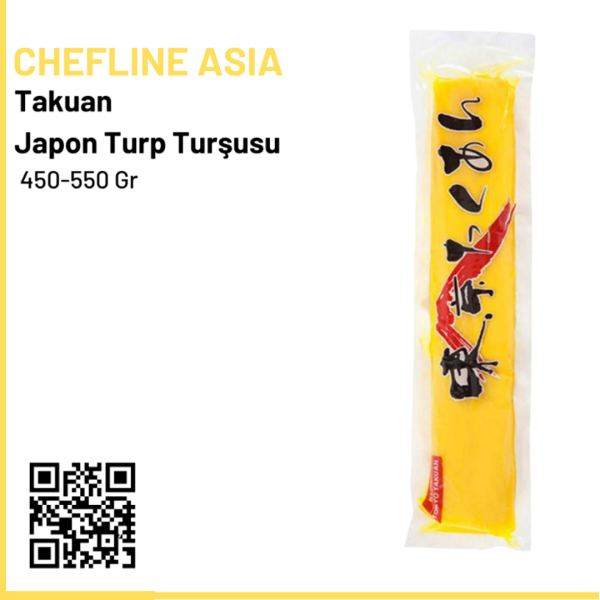 Chefline Asia Takuan Japon Turp Turşusu 450-550 gr