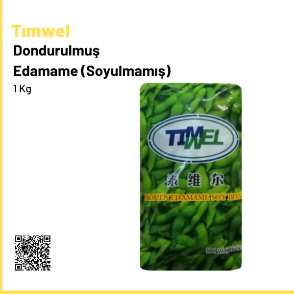 Dondurulmuş Edamame (Soyulmamış) 1 kg