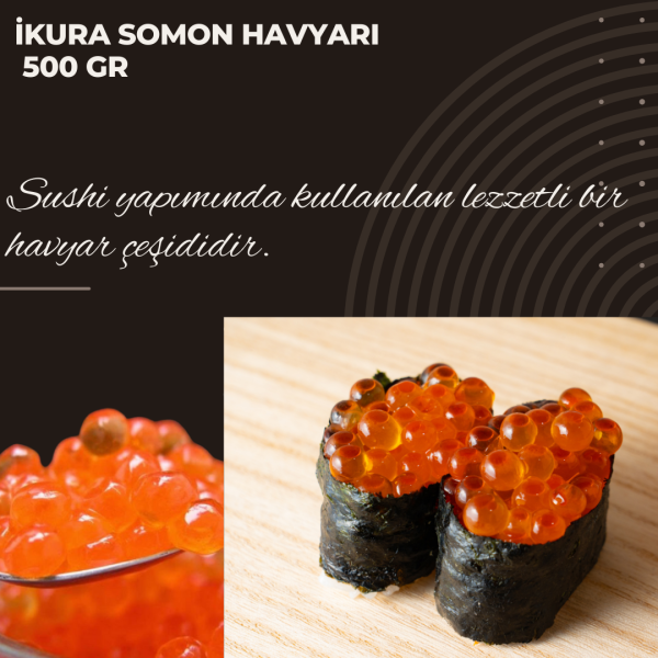 İkura Somon Havyarı 500 gr