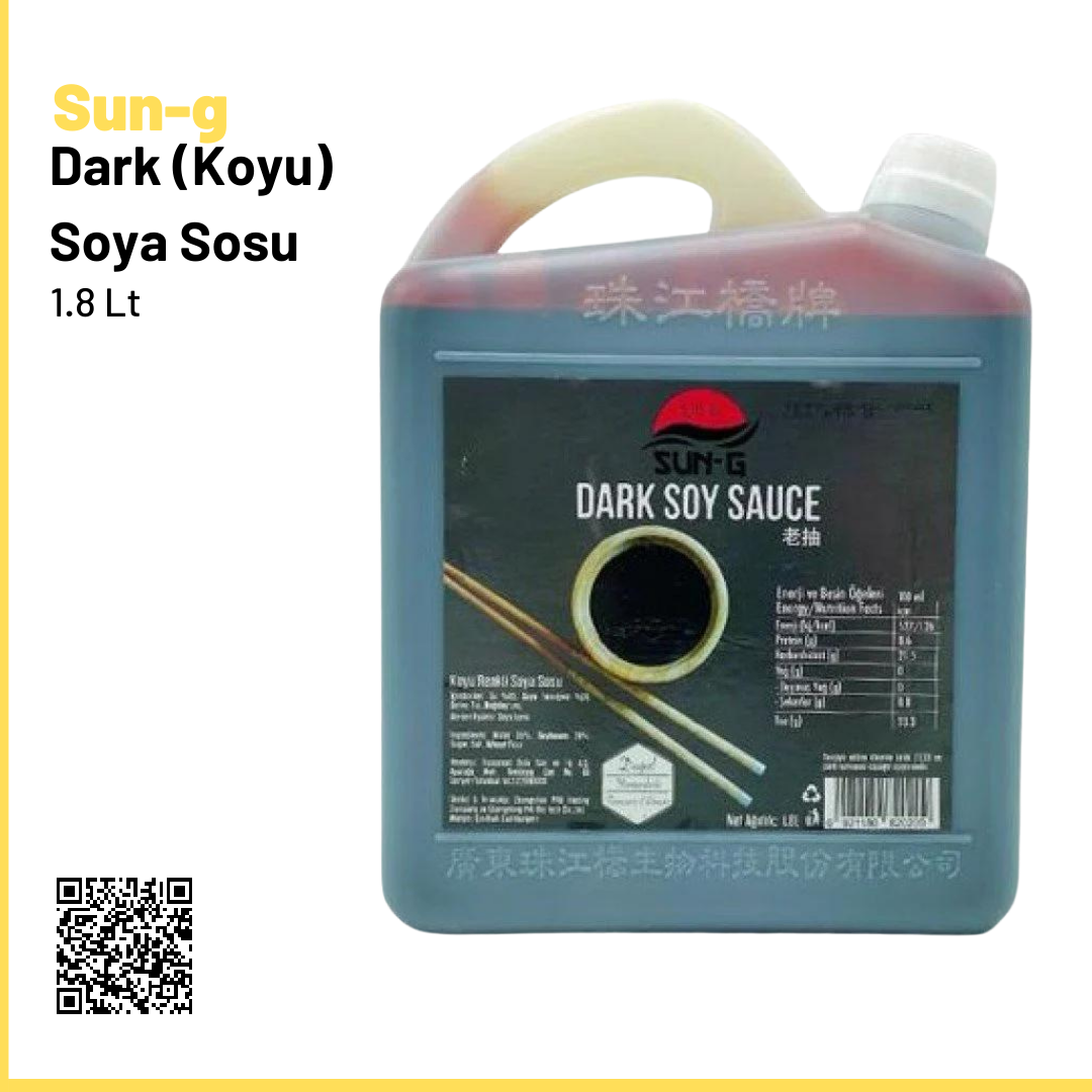 Sun-g Dark (Koyu) Soya Sosu 1.8 Lt