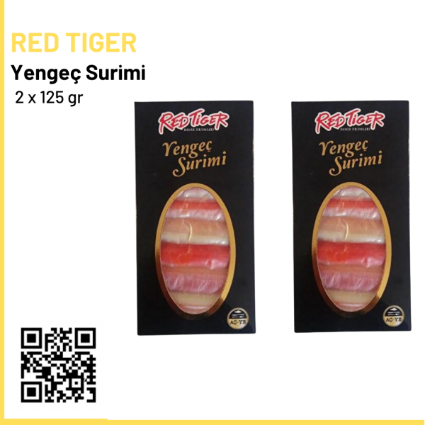 Red Tiger Yengeç Surimi 2 x 125 gr