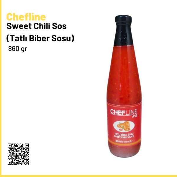 Chefline Sweet Chili Sos (Tatlı Biber Sosu) 860 gr