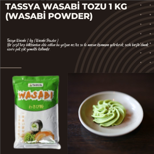 Tassya Wasabi Tozu 1 kg (Wasabi Powder)