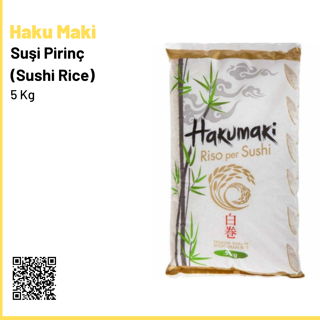 Haku Maki Sushi Rice 5 kg (Sushi Rice)