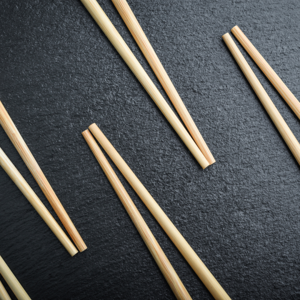 Tam Kapalı Bambu Chopstick 24 cm 100 Çift