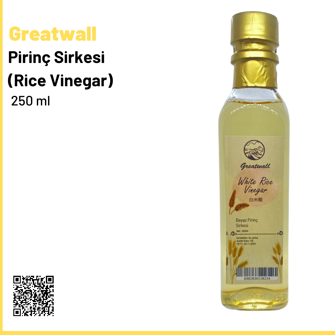 Greatwall Pirinç Sirkesi 250 ml (Rice Vinegar)