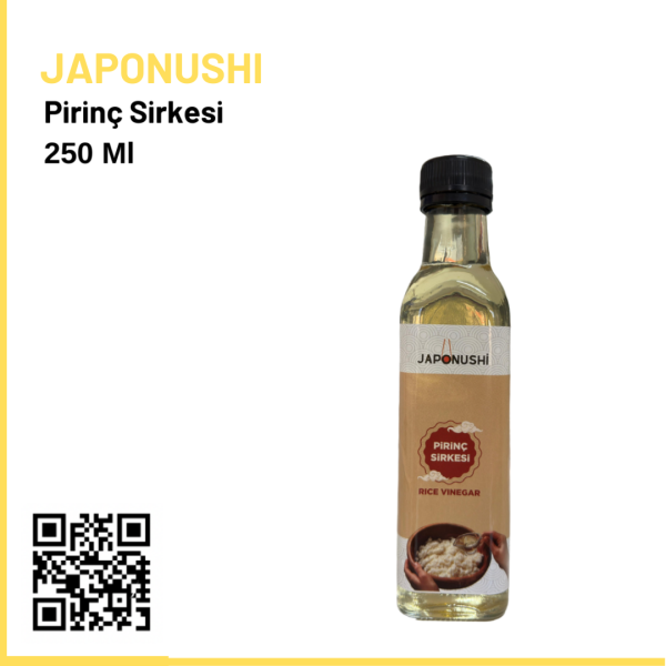 Japonushi Pirinç Sirkesi 250 ml (Rice Vinegar)