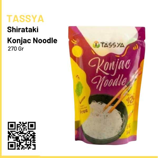 Tassya Shirataki Konjac Noodle 270 Gr