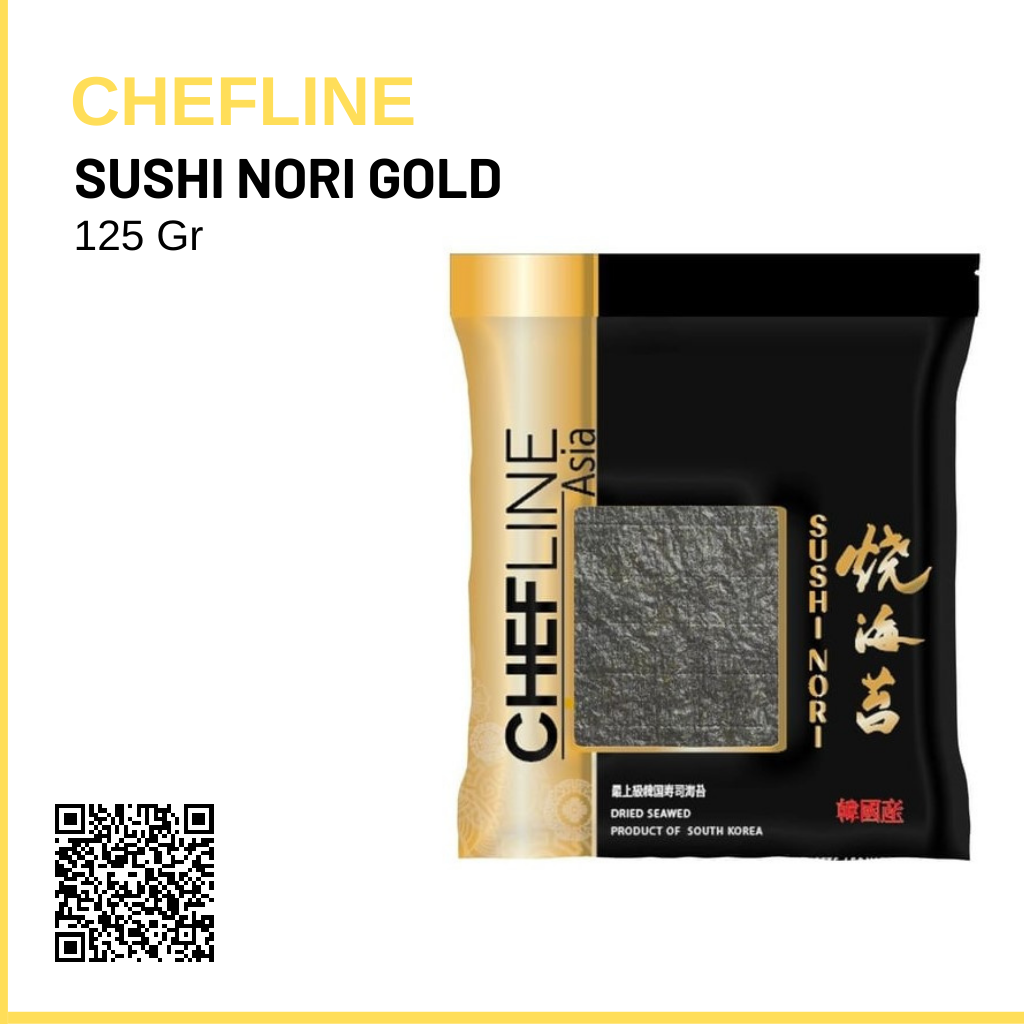 Chefline  Sushi Nori Gold  Yosun 50 Yaprak 125 gr