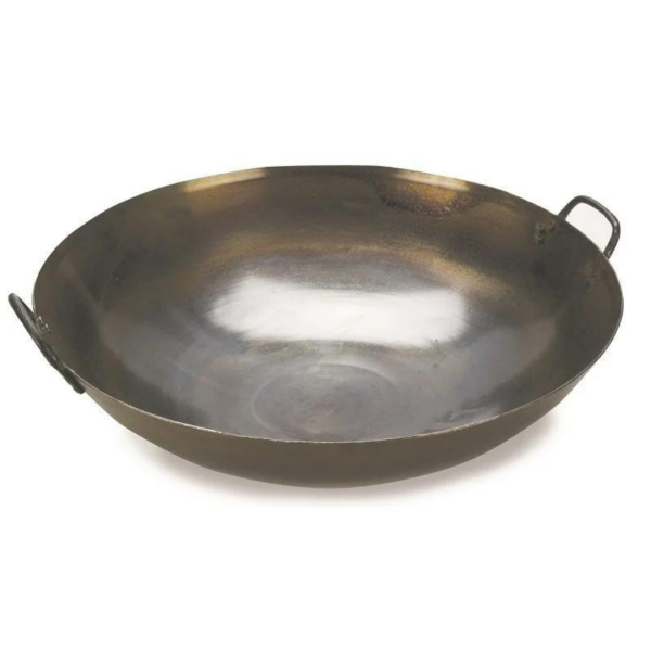 Çift Kulplu Wok Tava Döküm 55 cm J002