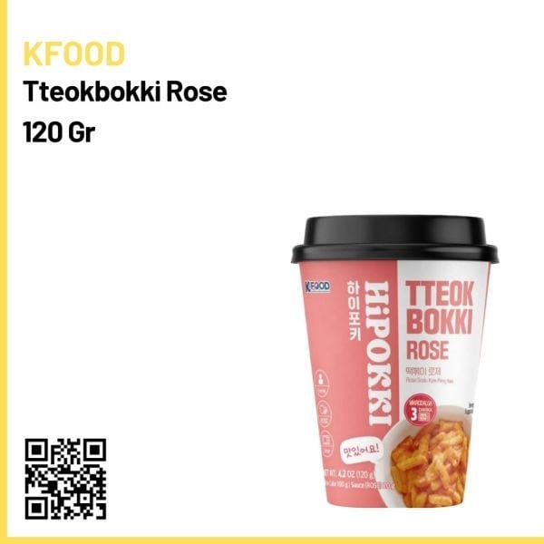Kfood Tteokbokki Rose 120 Gr