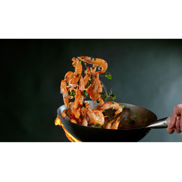 Çin Wok Tava Döküm 34 cm