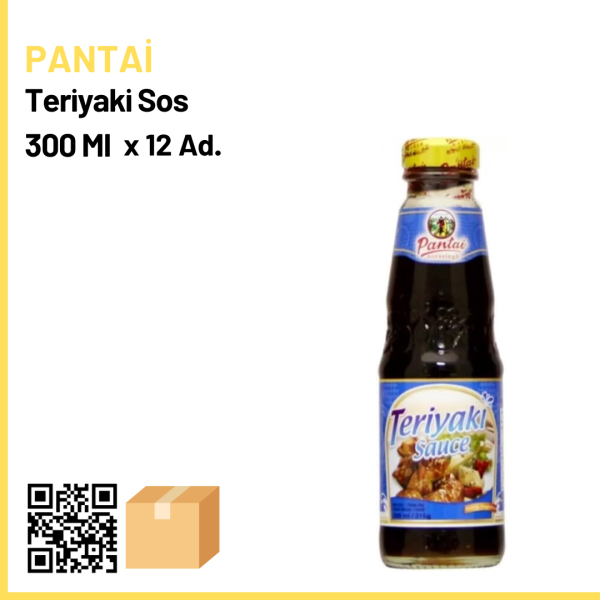 Pantai Teriyaki Sos 300 Ml x12 (Ad: 210₺)