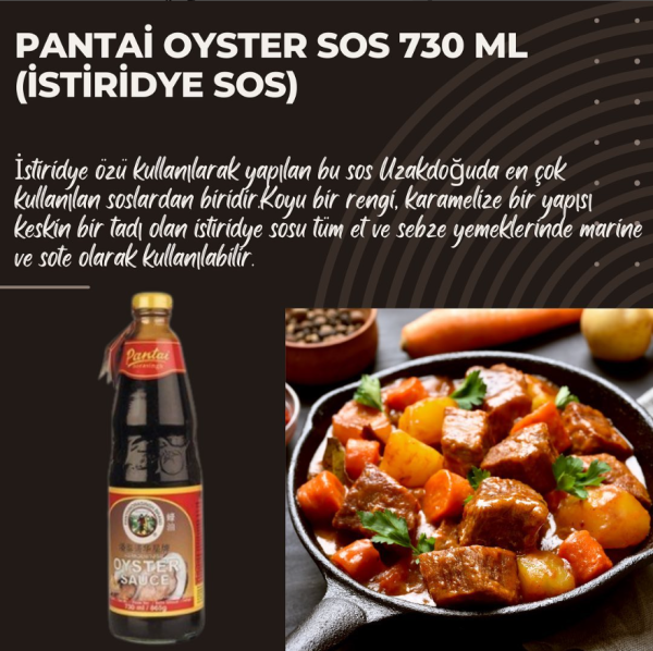 Pantai Oyster Sos 730 Ml (İstiridye Sos)