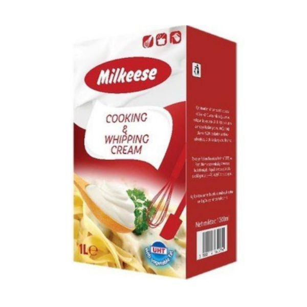 Milkeese Yemek Kreması Şekersiz 1 Lt x12 (Ad: 130₺)