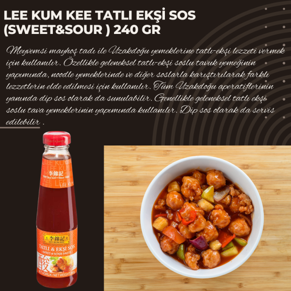 Lee Kum Kee Tatlı Ekşi Sos   (Sweet&Sour ) 240 Gr