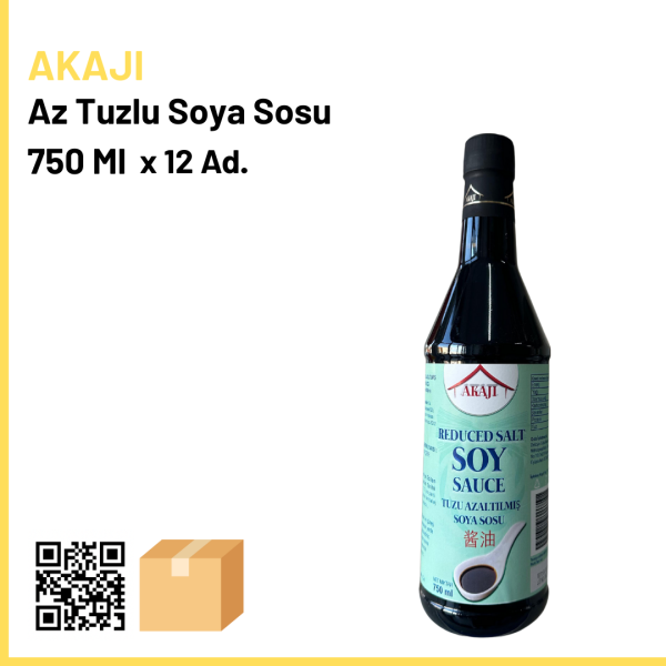 Akaji Az Tuzlu Soya Sosu 750 Ml x12 (Ad: 130₺)