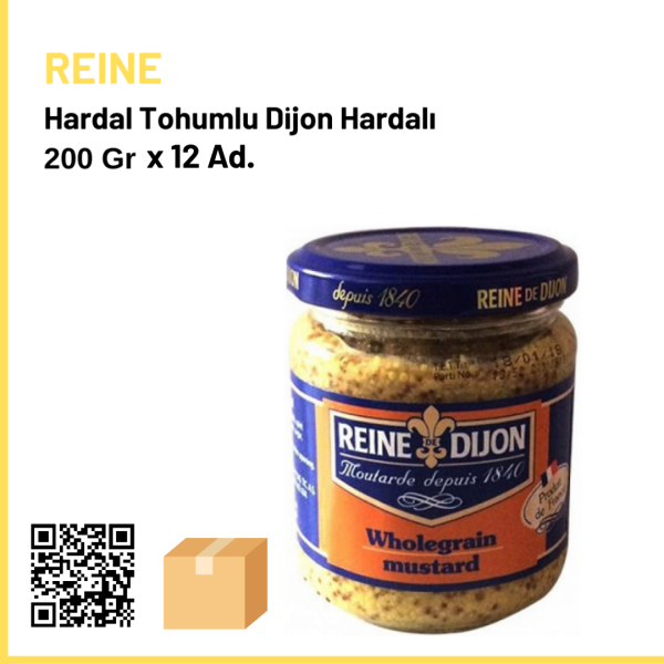 Reine Dijon Hardal Taneli 200 Gr x12 (Ad: 120₺)