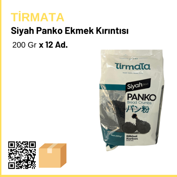 Tirmata Siyah Panko Ekmek Kırıntısı 200 Gr x12 (Ad: 55₺)