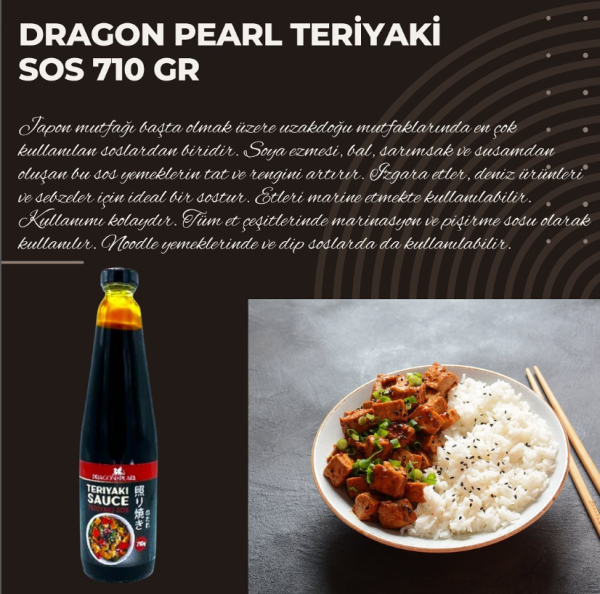 Dragon Pearl Teriyaki Sos 710 Gr
