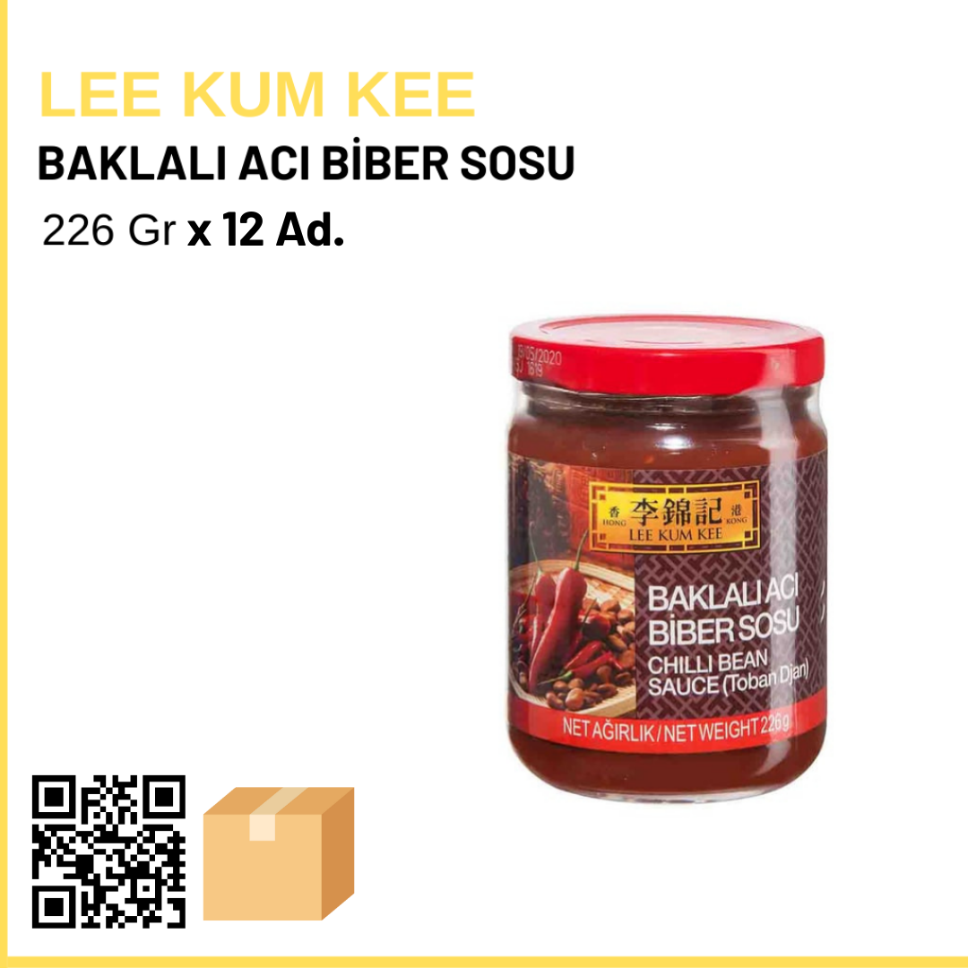 Lee Kum Kee Toban Djan -Baklalı Acı Biber Sosu 226 Gr x12 (Ad: 189₺)