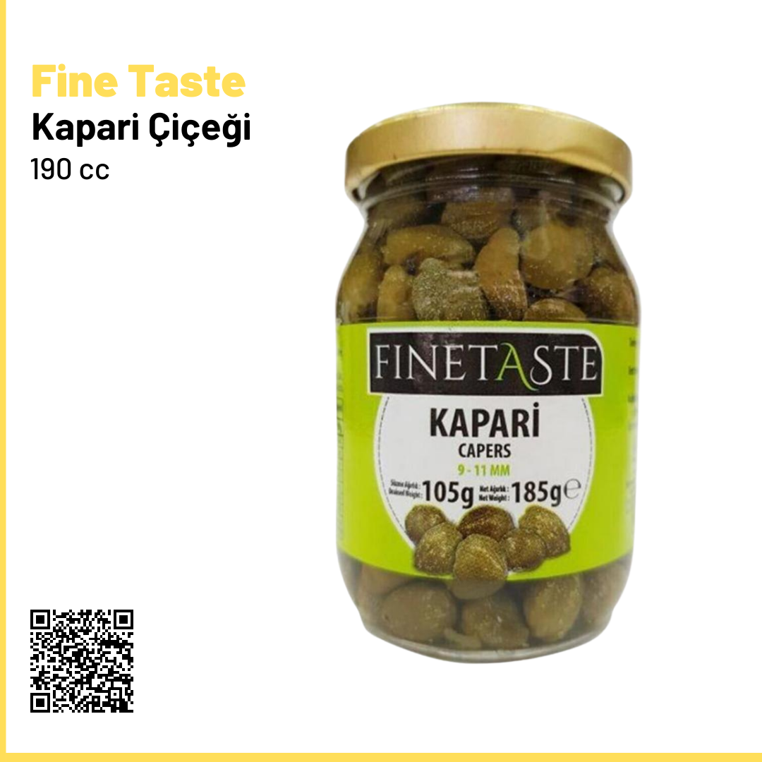 Fine Taste Kapari Çiçeği 190 cc