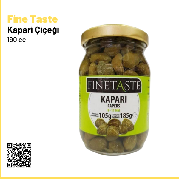 Fine Taste Kapari Çiçeği 190 cc