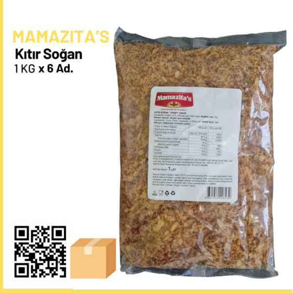 Mamazita’s Kıtır Soğan 1 KG x6 (Ad: 330₺)