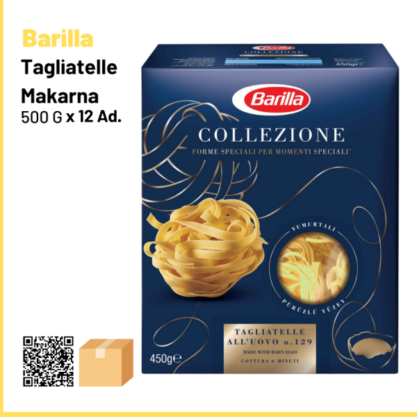 Barilla Tagliatelle Makarna 500 Gr x12 (Ad: 150₺)