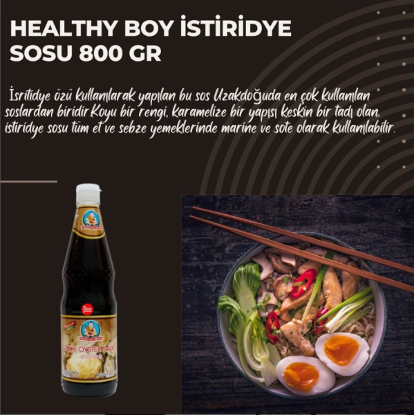 Healthy Boy İstiridye Sosu Thick Oyster Sauce 700ml