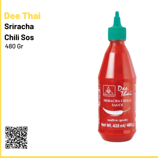 Dee Thai Sriracha Chili Sos 480 Gr