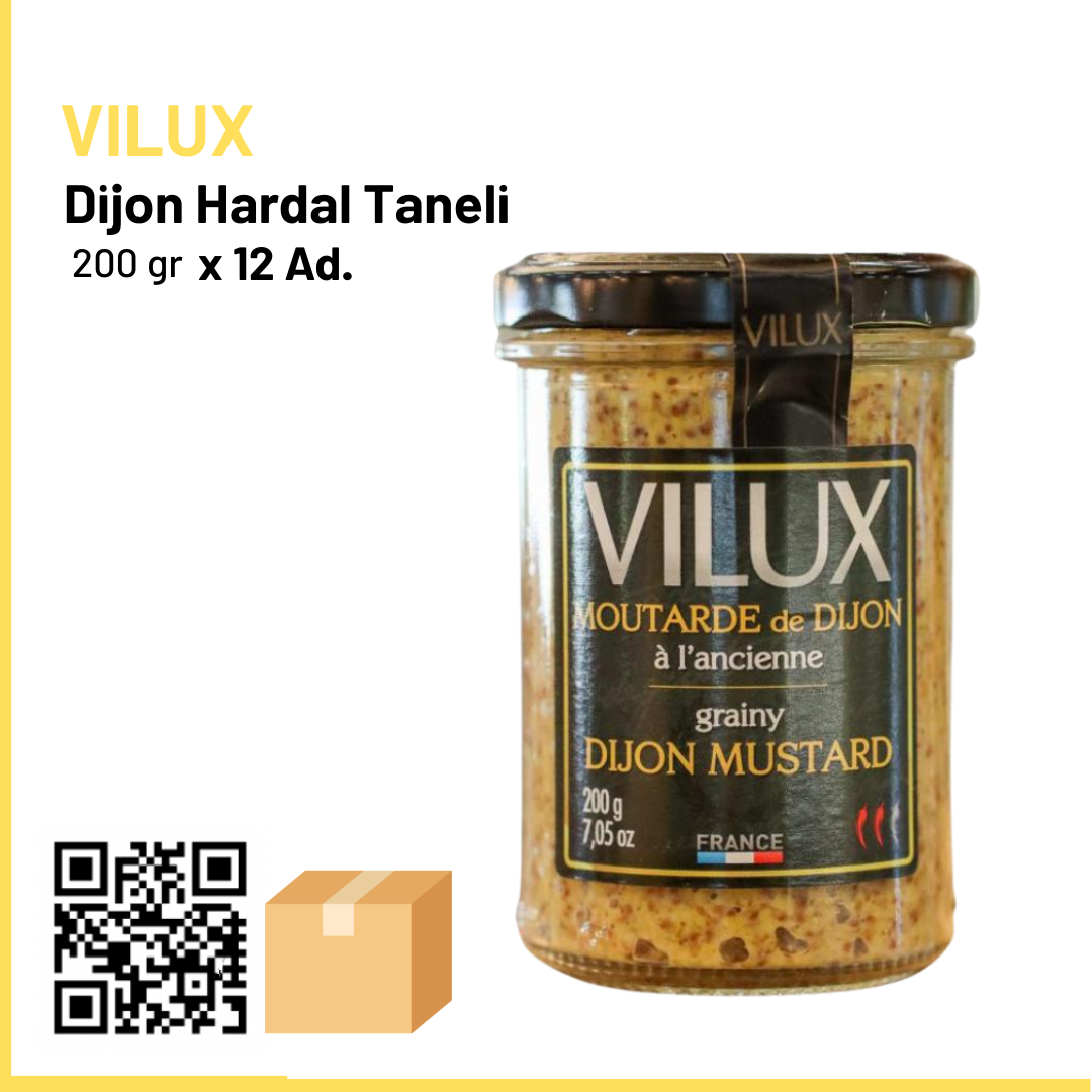 Vilux Dijon Hardal Taneli 200 gr x12 (Ad: 120₺)