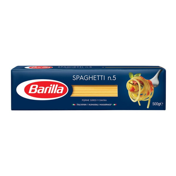 Barilla Spagetti (Spaghetti) Makarna 500 G