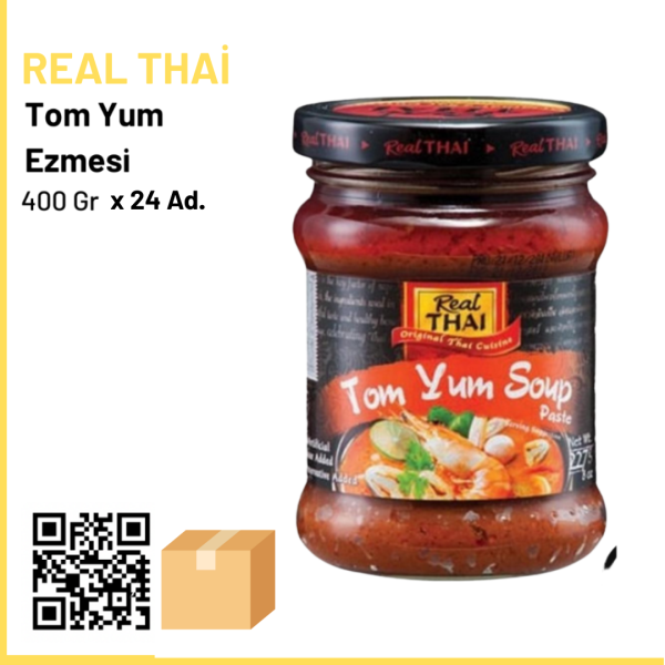 Real Thai Tom Yum Ezmesi 227 gr x24 (Ad: 185₺)