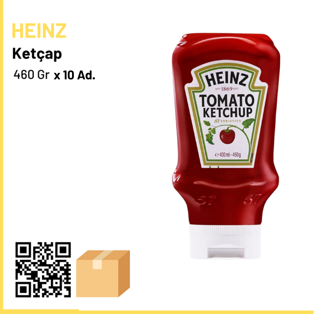 Heinz Ketçap 460 GR x10 (Ad: 65₺)