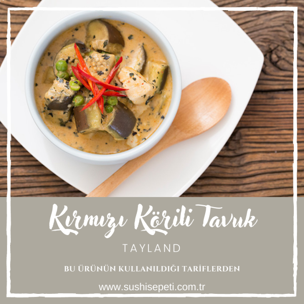 Real Thai Kırmızı Köri Ezmesi 400 gr Red Thai Red Curry