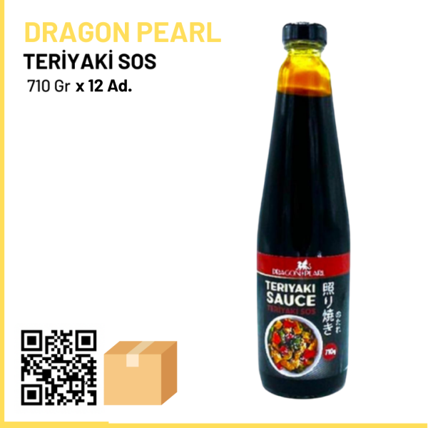 Dragon Pearl Teriyaki Sos 710 Gr x12 (Ad: 329₺)