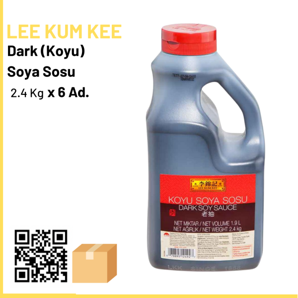 Lee Kum Kee Dark (Koyu)Soya Sosu 2.4 kg x6 (Ad: 580₺)