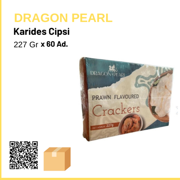 Dragon Pearl Beyaz Karides Cipsi 227 gr x60 (Ad: 50₺)