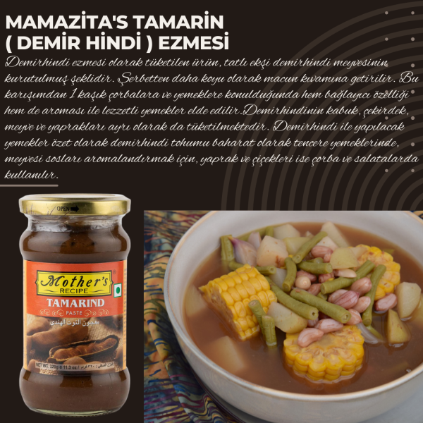 Mamazita's  Tamarin (Demir Hindi) Ezmesi