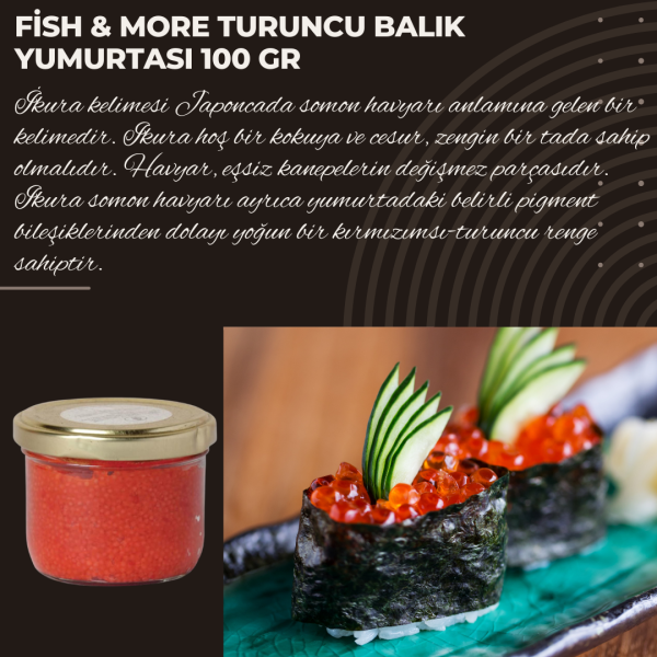 Turuncu Somon Havyarı 100 Gr