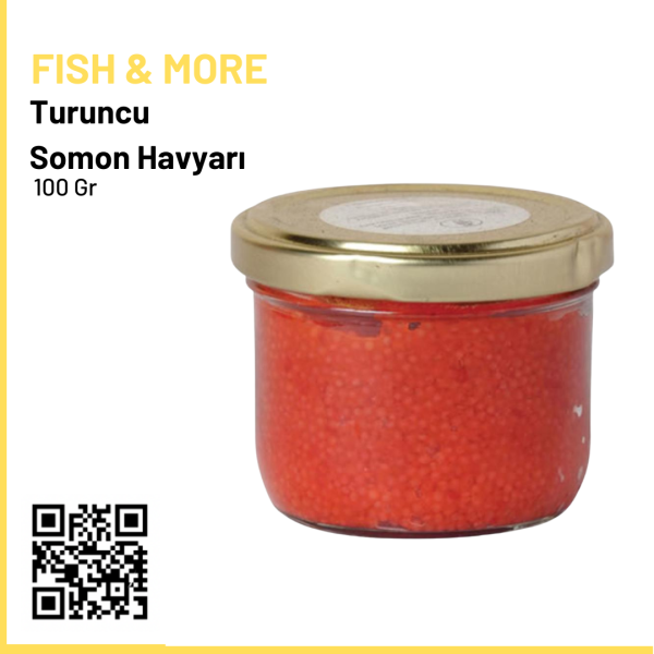 Turuncu Somon Havyarı 100 Gr