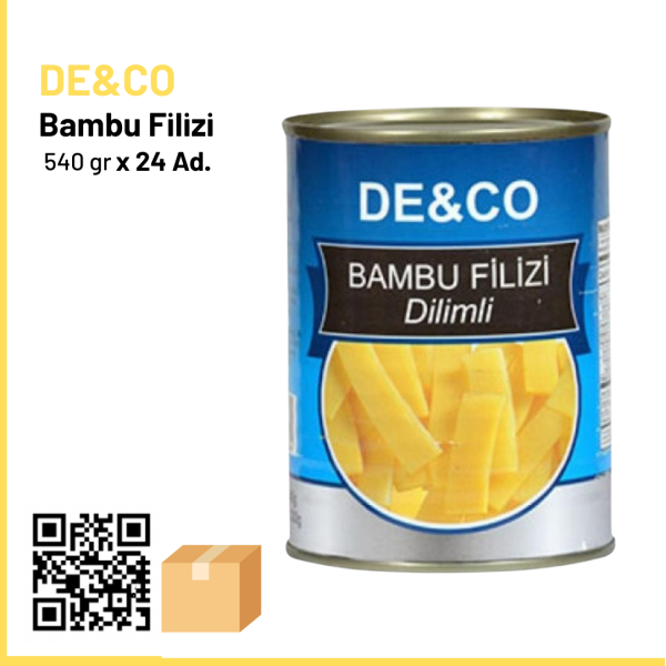 De&Co Bambu Filizi 540 gr x24 (Ad: 149₺)