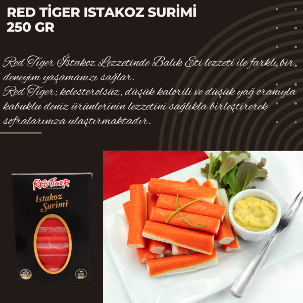 Red Tiger Istakoz Surimi 250 gr