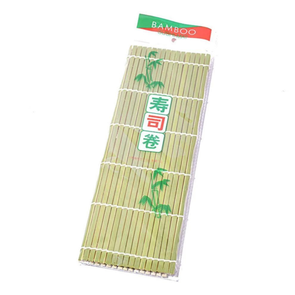 Yeşil Bambu Sushi Sarma Hasırı  (Yeşil Sushi Sarma Matı)