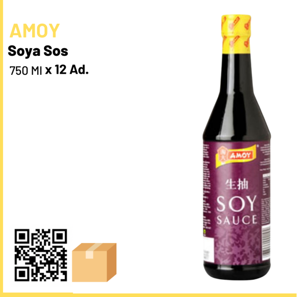 Amoy  Soya Sosu 750 ml x12 (Ad: 160₺)